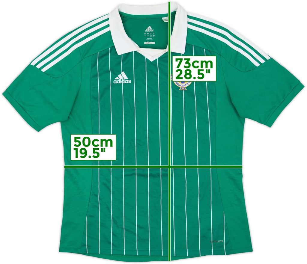 2012-13 Northern Ireland Home Shirt - 6/10 - (L)