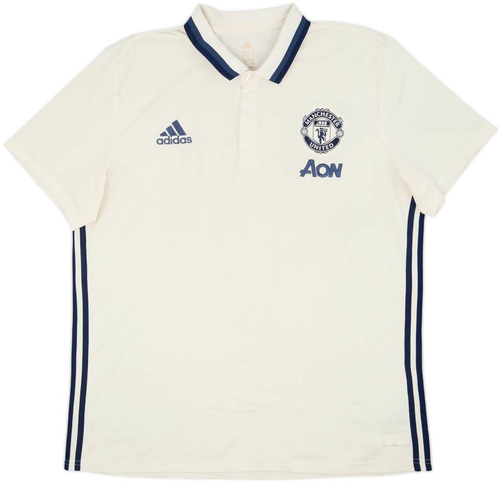 2016-17 Manchester United adidas Polo Shirt - 5/10 - (XL)