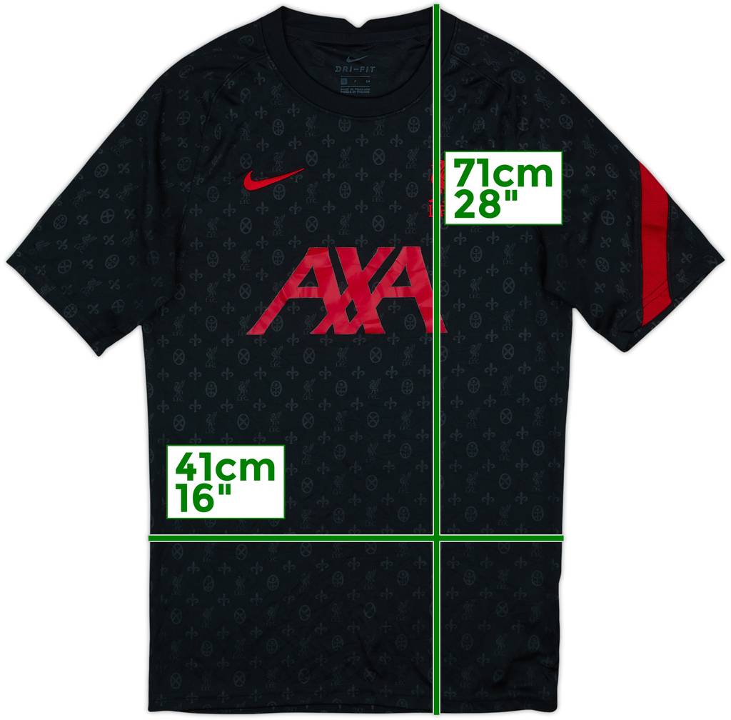 2021-22 Liverpool Nike Training Shirt - 8/10 - (S)