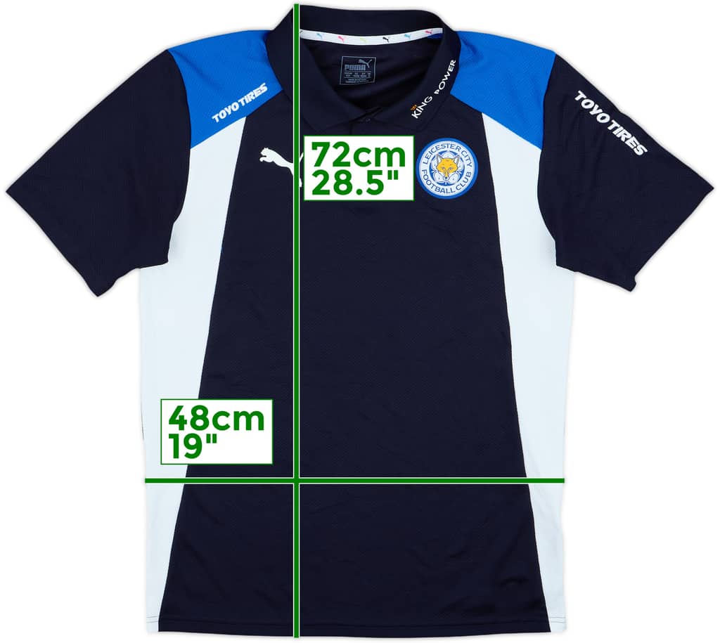 2016-17 Leicester Puma Polo Shirt - 8/10 - (M)