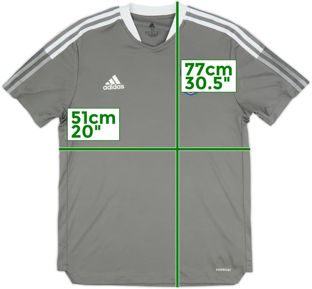2021-22 Ipswich adidas Training Shirt - 8/10 - (M)