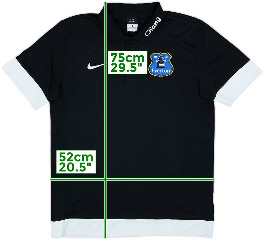 2013-14 Everton Nike Polo Shirt - 9/10 - (L)