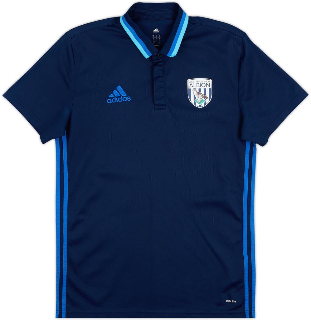 2015-16 West Brom adidas Polo Shirt - 6/10 - (M)