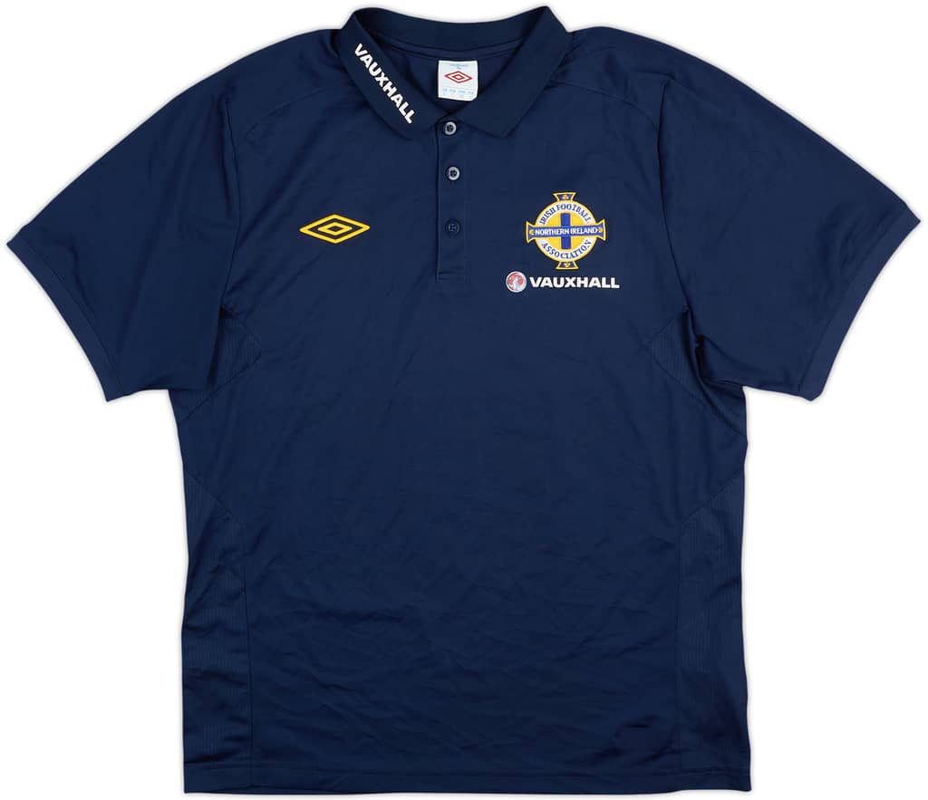 2010-11 Northern Ireland Umbro Polo Shirt - 10/10 - (L)