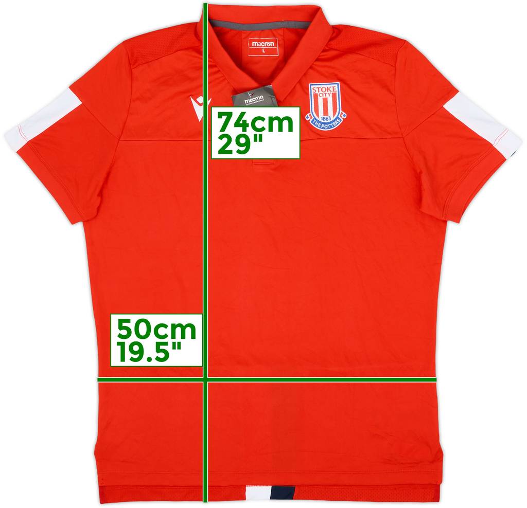 2022-23 Stoke City Macron Polo Shirt (L)