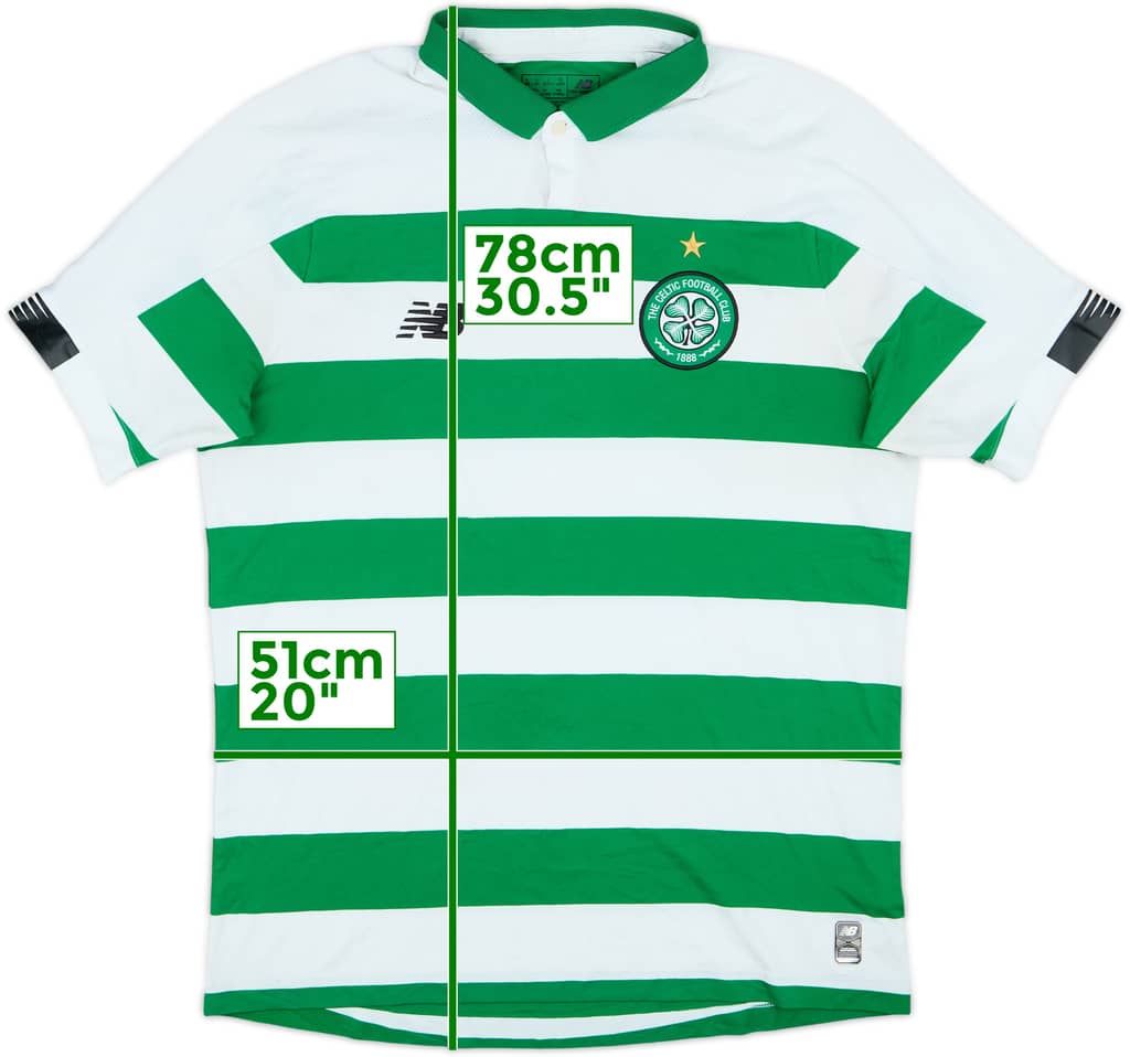 2019-20 Celtic Home Shirt - 8/10 - (L)