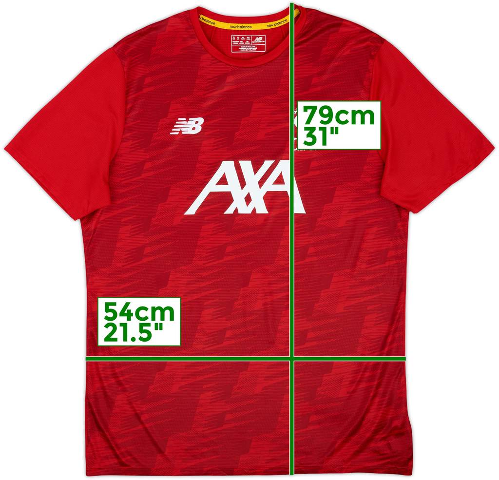 2018-19 Liverpool New Balance Training Shirt - 10/10 - (XL)