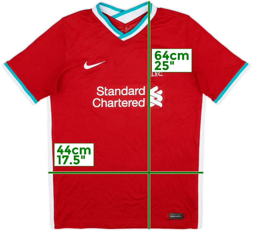 2020-21 Liverpool Home Shirt - 9/10 - (XL.Boys)