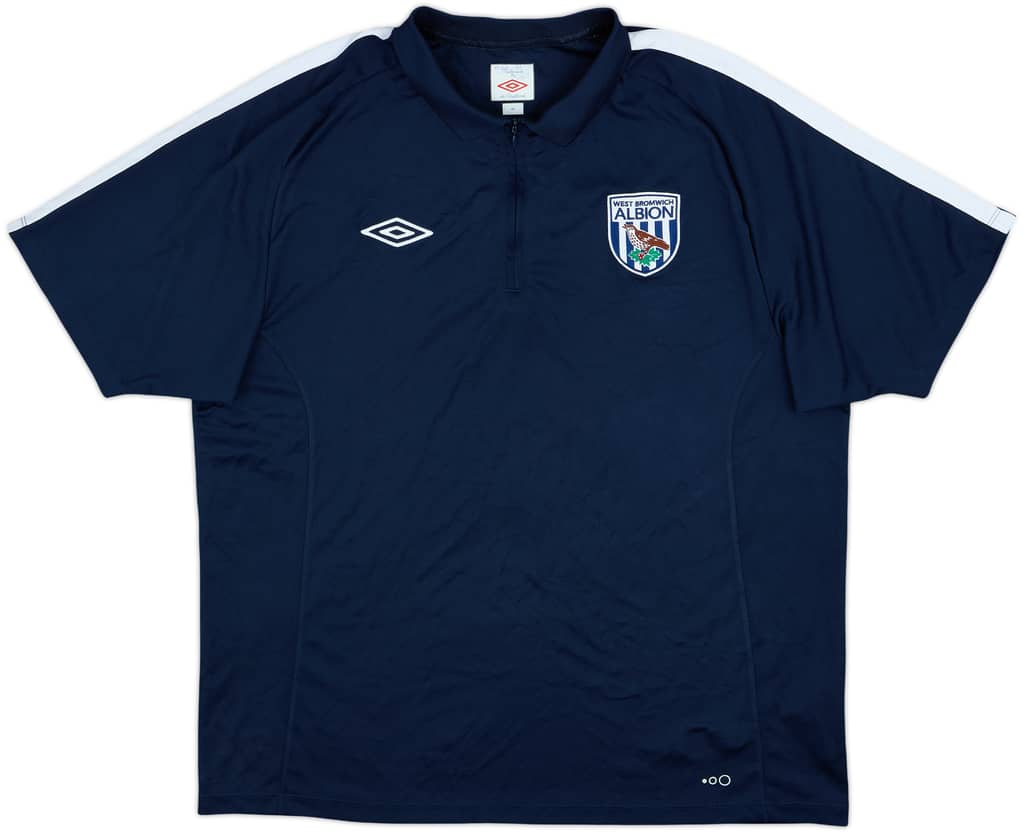 2008-09 West Brom Umbro 1/4 Zip Training Shirt - 9/10 - (XL)