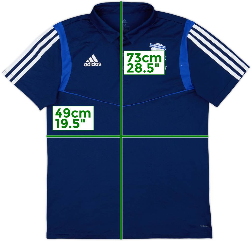 2018-19 Birmingham adidas Polo Shirt - 8/10 - (M)