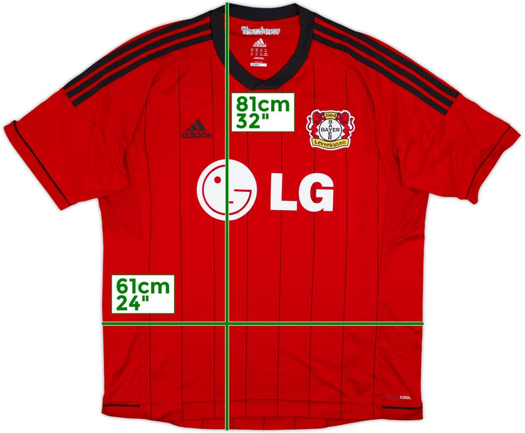 2013-14 Bayer Leverkusen Away Shirt - 9/10 - (XXL)