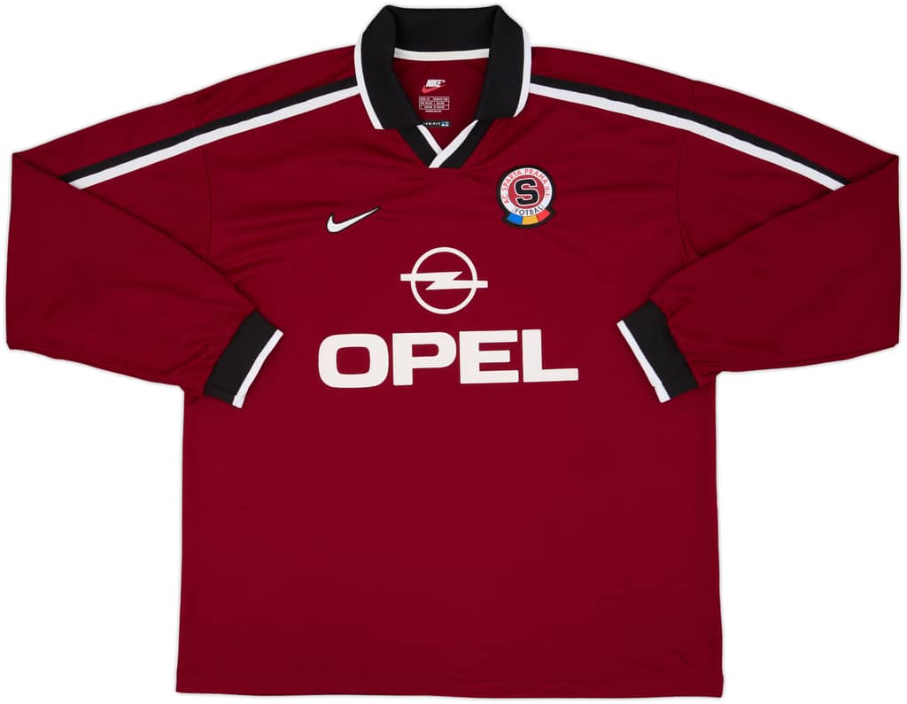 1997-99 Sparta Prague Home L/S Shirt - 8/10 - (XL)