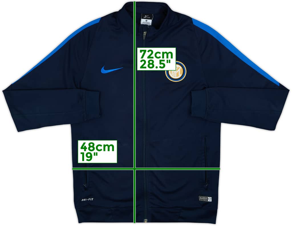 2015-16 Inter Milan Nike Track Jacket - 7/10 - (M)