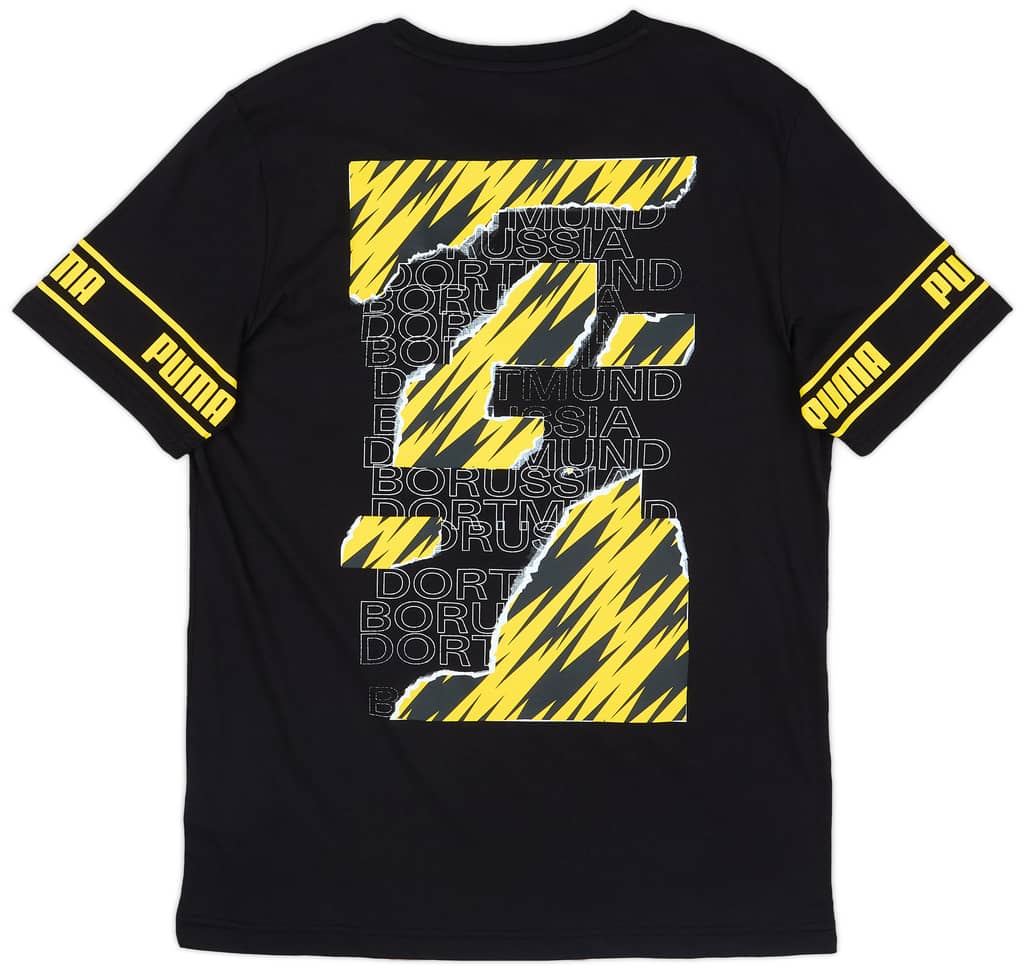 2020-21 Borussia Dortmund Puma FtblCulture Tee (S)