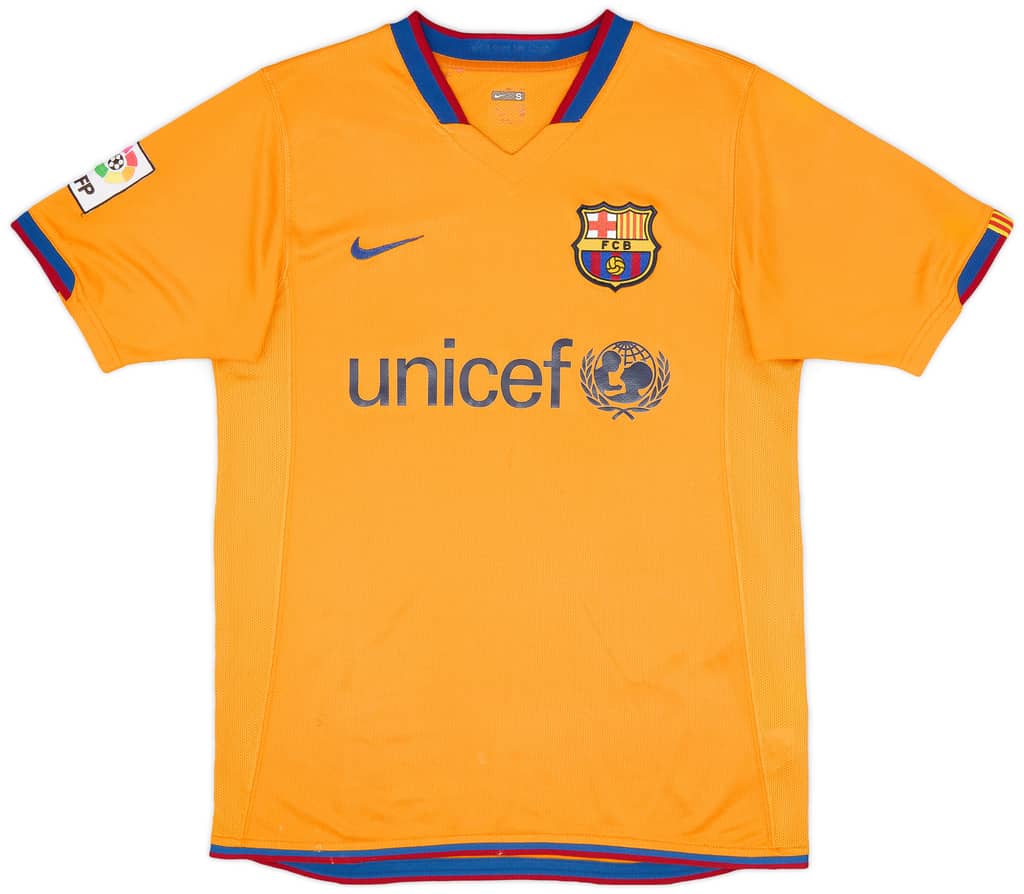2006-08 Barcelona Away Shirt Messi #19 - 6/10 - (S)