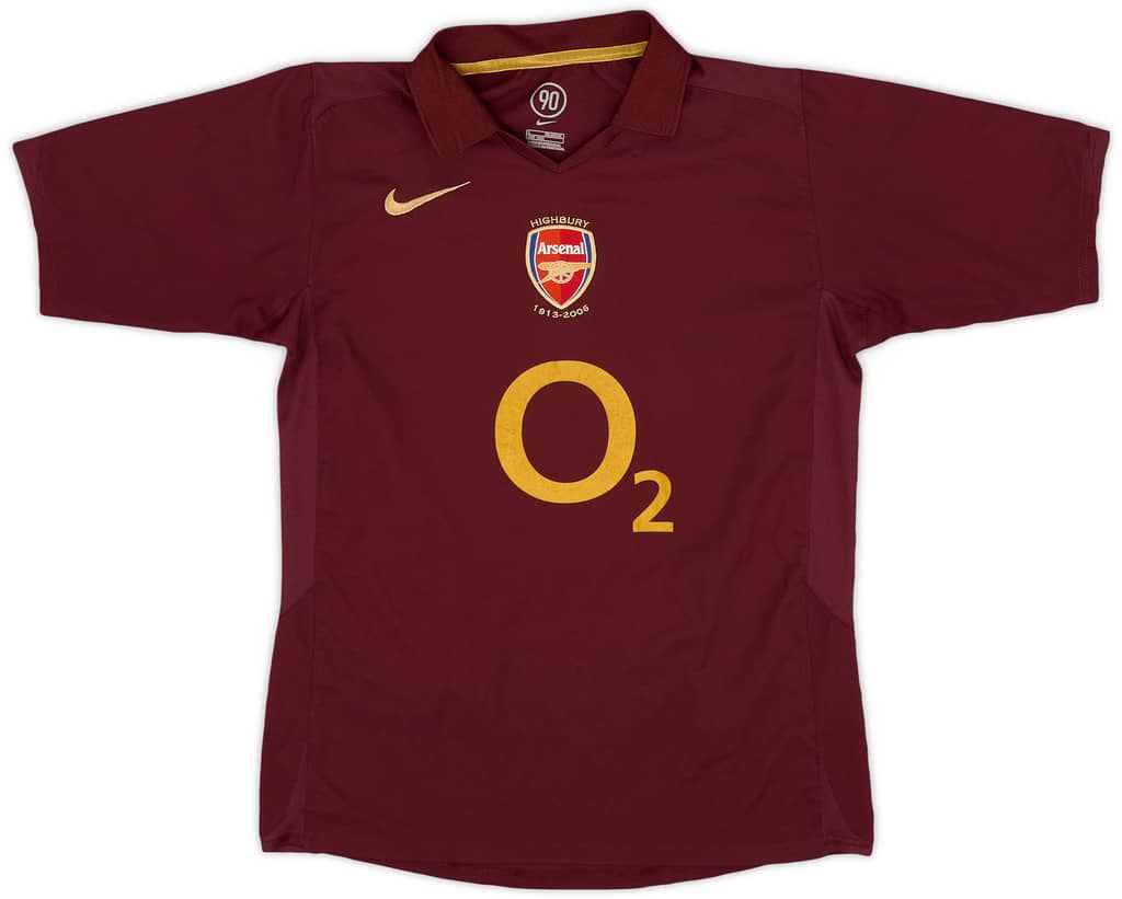 2005-06 Arsenal Home Shirt - 7/10 - (L.Boys)