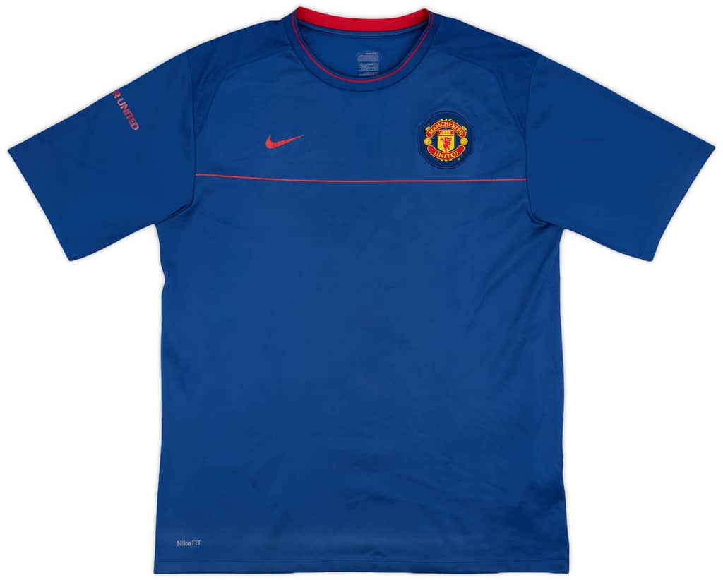 2008-09 Manchester United Nike Training Shirt - 7/10 - (L)