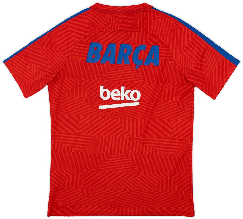 2016-17 Barcelona Nike Training Shirt - 7/10 - (L)