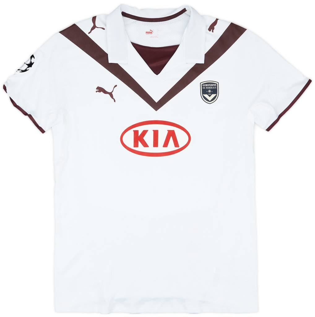 2008-09 Bordeaux Match Issue Champions League Away Shirt Ducasse #19