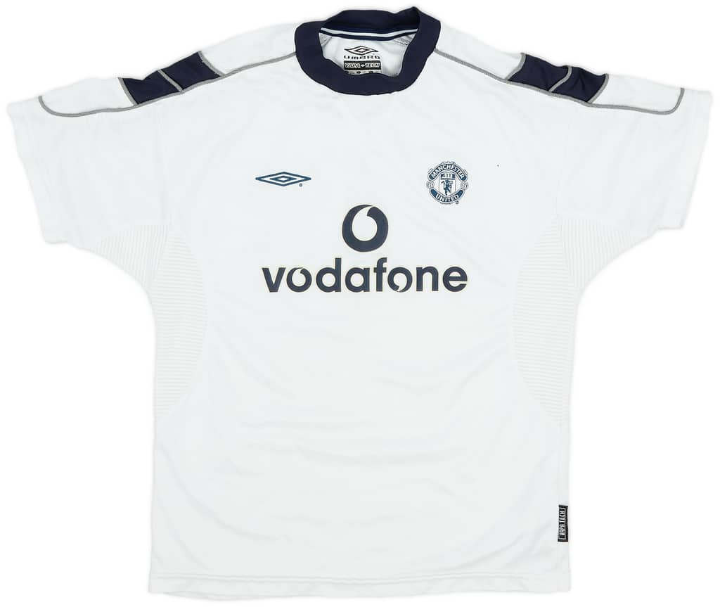 2000-01 Manchester United Away Shirt - 7/10 - (L.Boys)