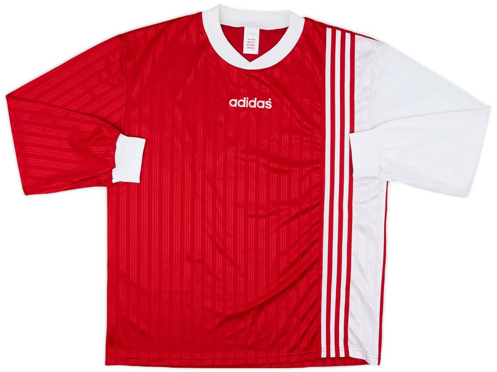 1990s adidas Template L/S Shirt - 9/10 - (XL)