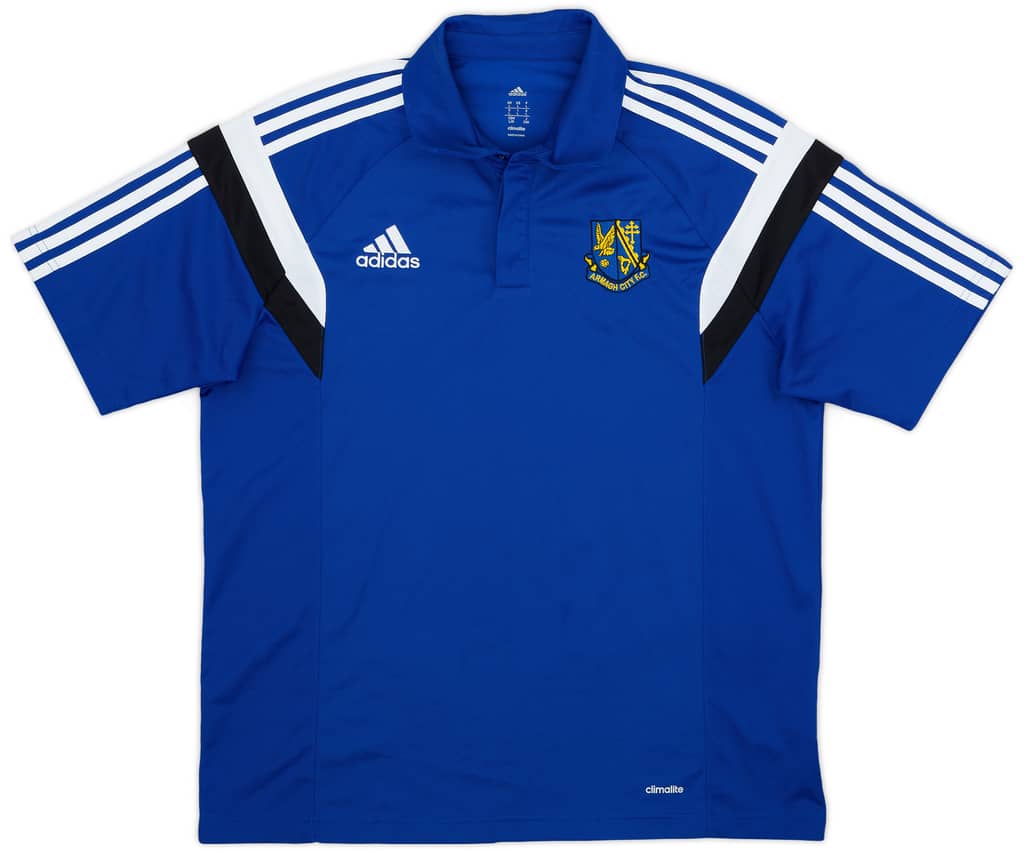 2013-14 Armagh City adidas Polo Shirt - 8/10 - (L)