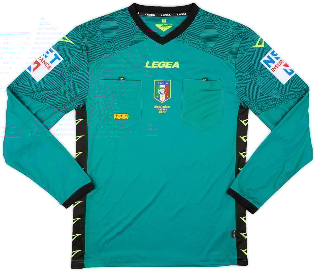 2022-23 Italy Legea Referee L/S Shirt - 10/10 - (L)