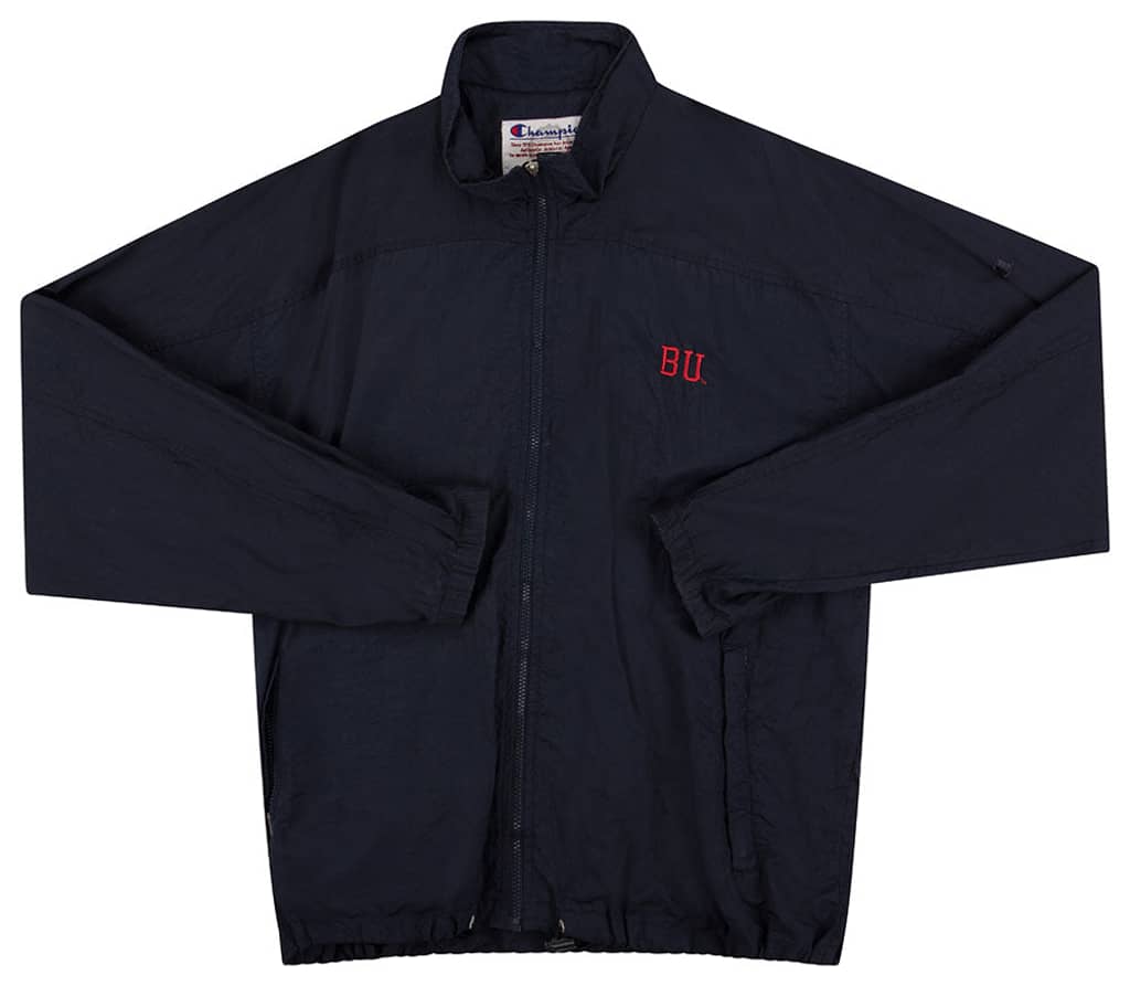 1990s Boston University Terriers Champion Windbreaker Jacket L