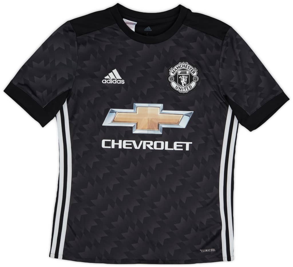 2017-18 Manchester United Away Shirt - 9/10 - (L.Boys)
