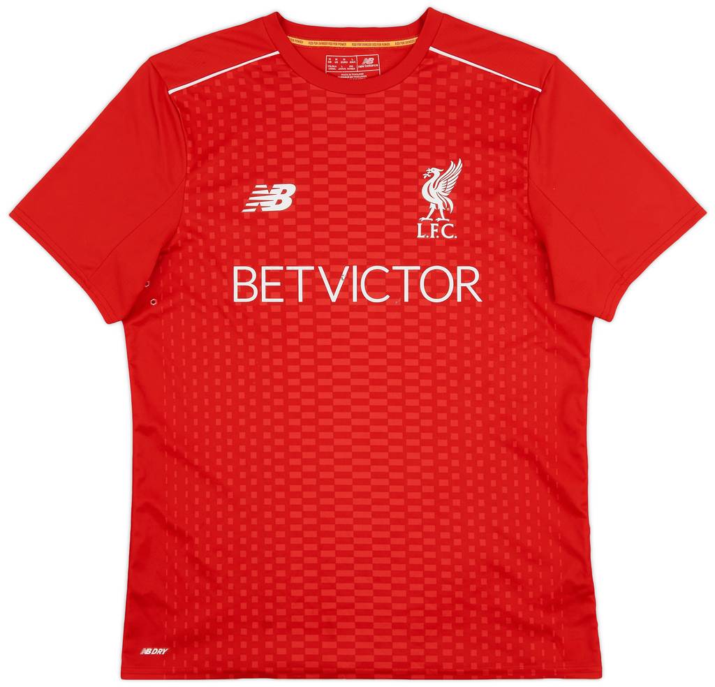 2016-17 Liverpool New Balance Training Shirt - 7/10 - (M)