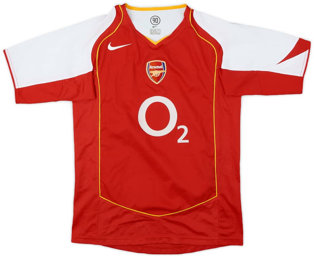 2004-05 Arsenal Home Shirt - 8/10 - (XL.Boys)