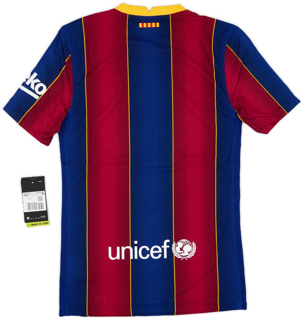 2020-21 Barcelona Authentic Home Shirt (XS)