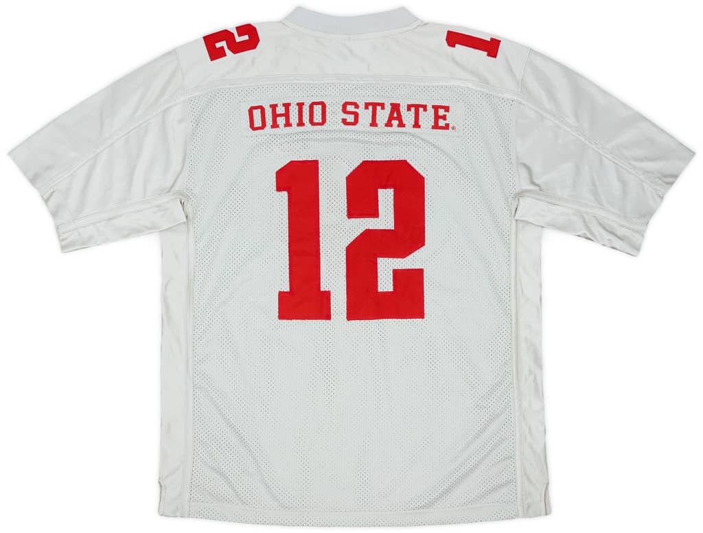 2000s Ohio State Buckeyes #12 Steve & Barrys Jersey - 9/10 - (L)