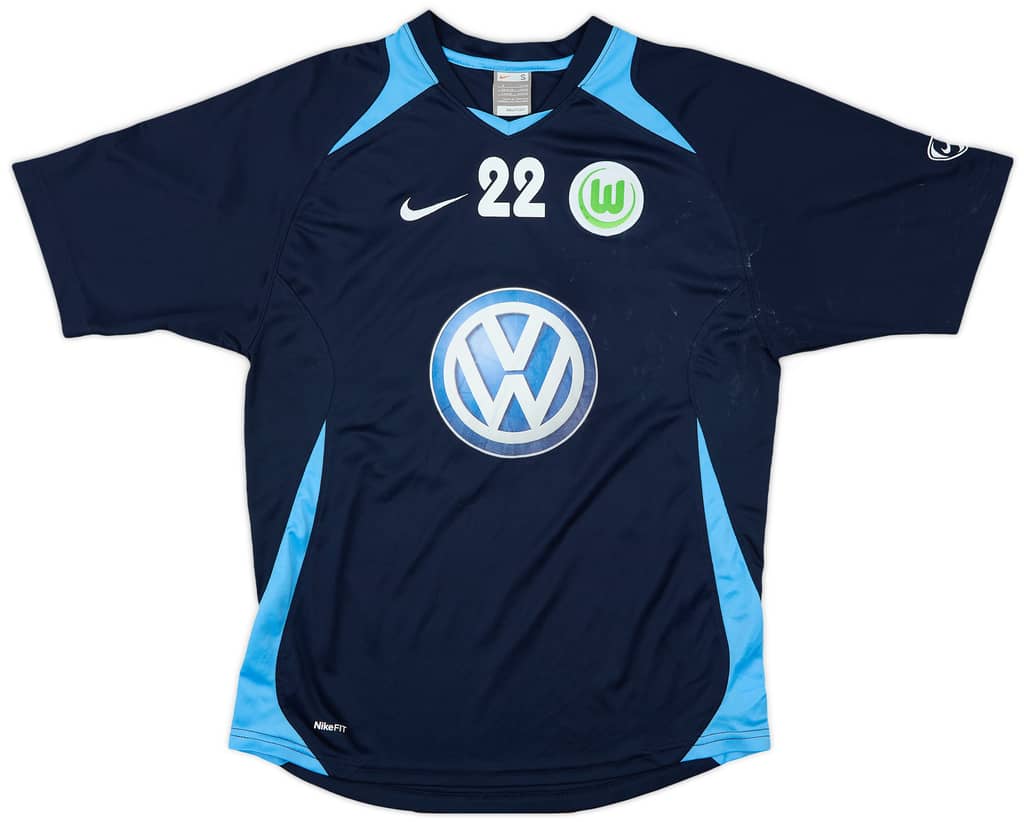 2008-09 Wolfsburg Nike Player Issue Training Shirt #22 - 5/10 - (S)