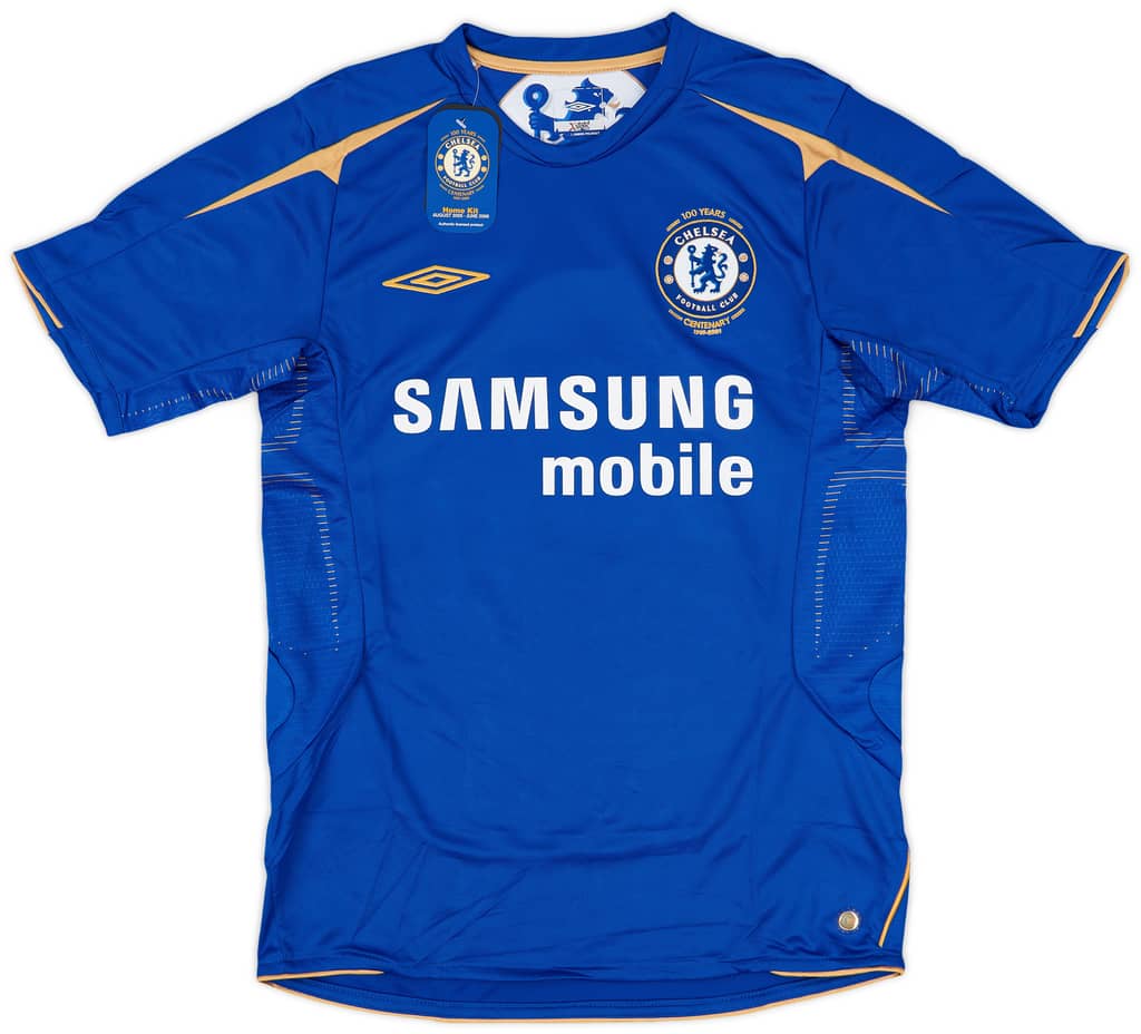 2005-06 Chelsea Centenary Home Shirt Lampard #8 (S)