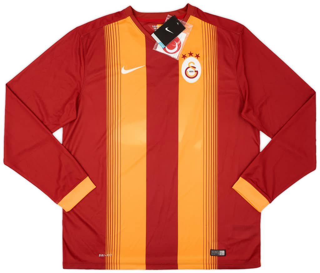 2014-15 Galatasaray Home L/S Shirt (XL)
