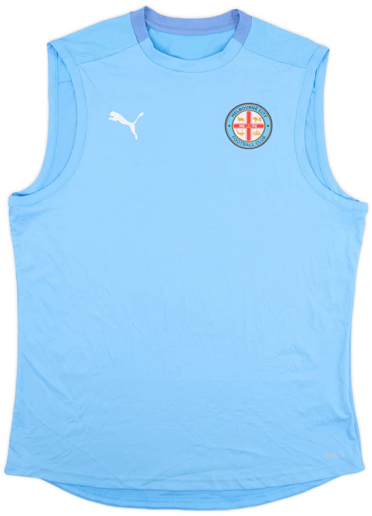 2019-20 Melbourne City Puma Training Vest - 9/10 - (XL)