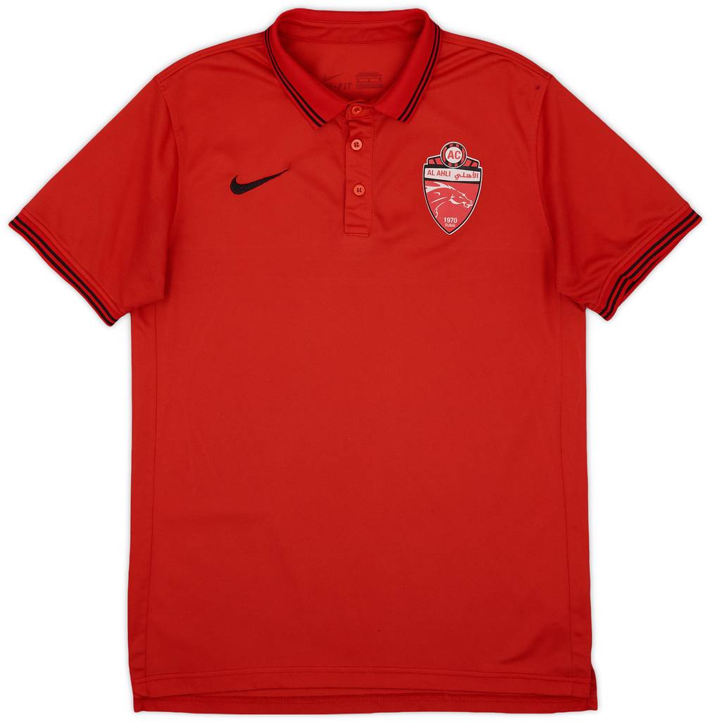 2013-14 Al Ahly Nike Polo Shirt - 8/10 - (M)