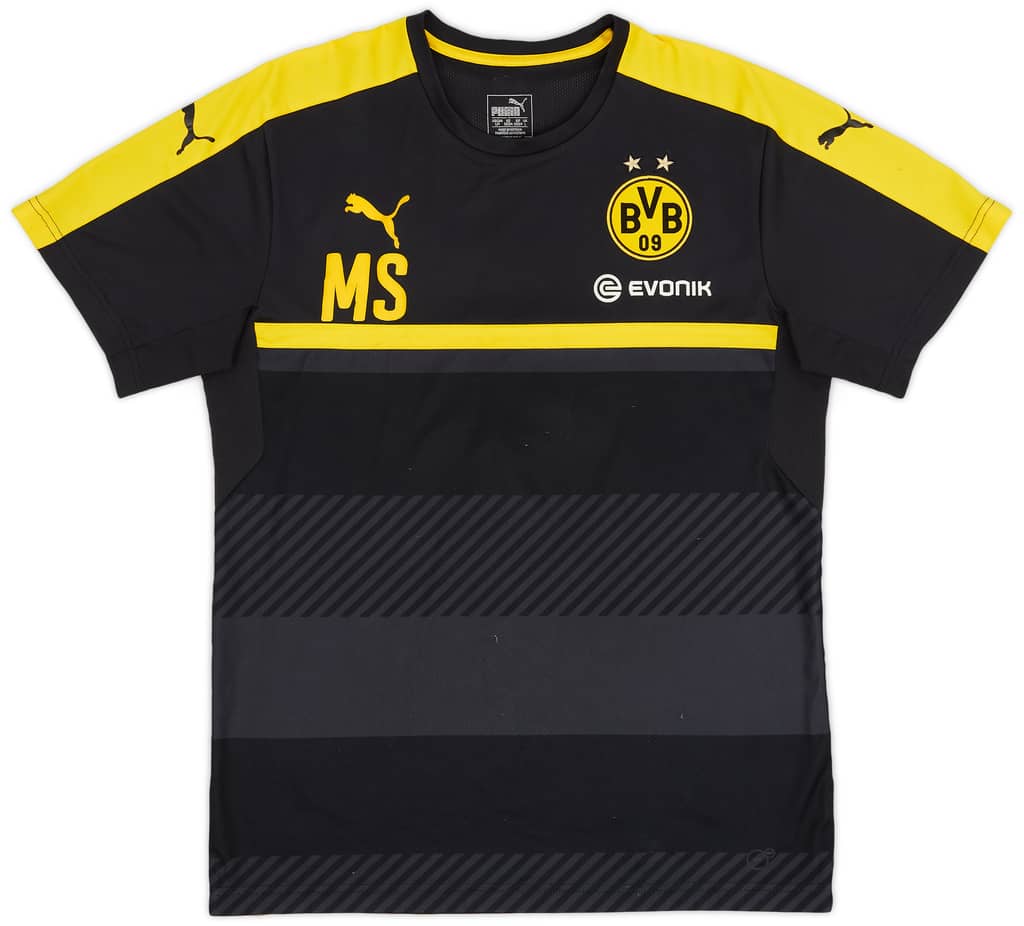 2013-14 Borussia Dortmund Staff Issue Puma Training Shirt 'MS' - 6/10 - (L)