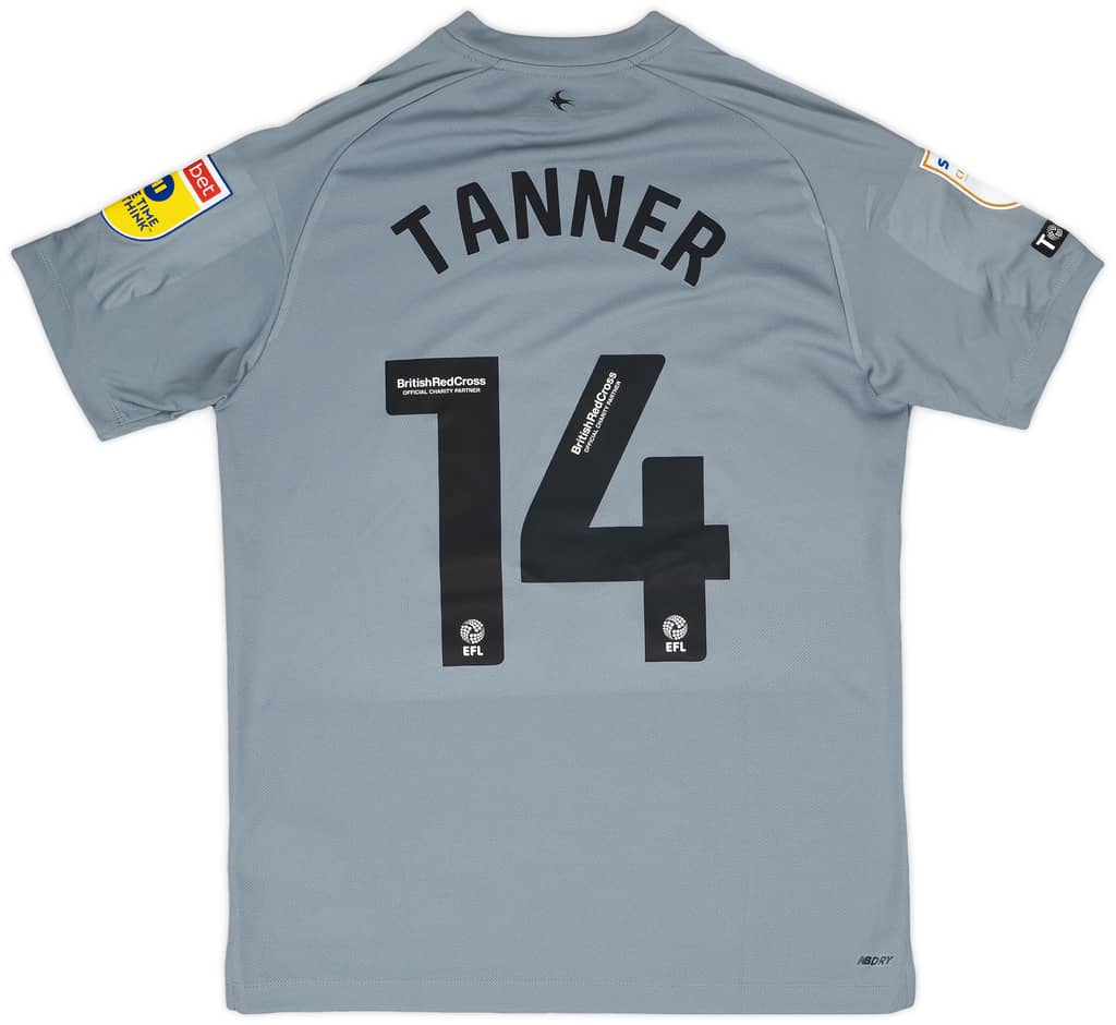 2022-23 Cardiff Match Issue Away Shirt Tanner #14