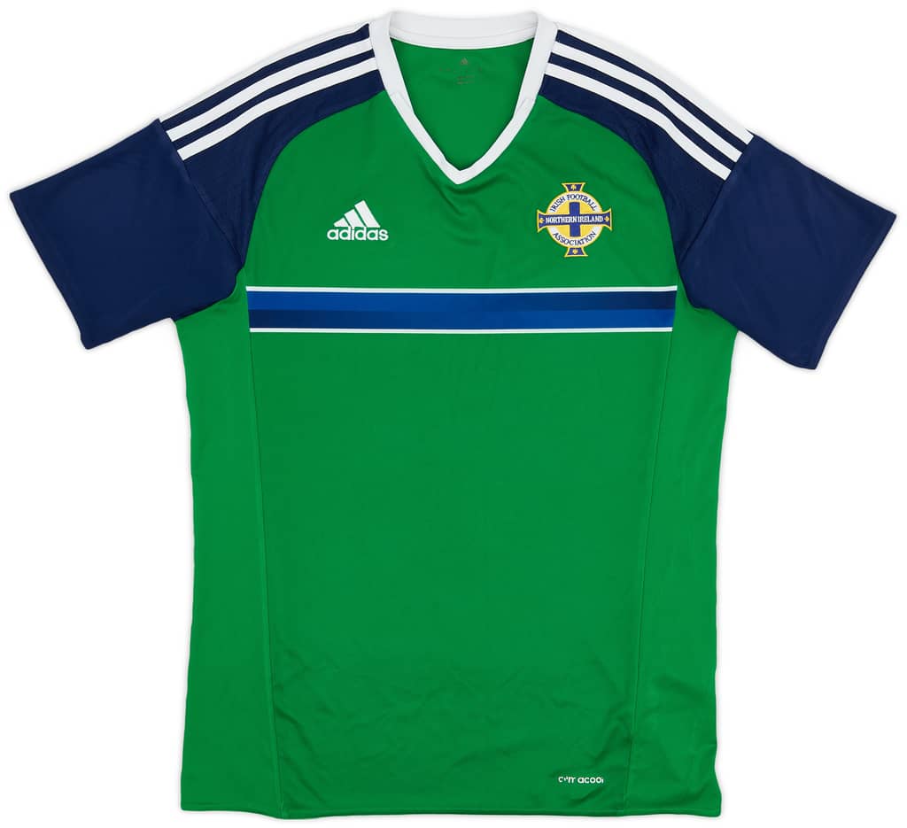 2016-17 Northern Ireland Home Shirt - 8/10 - (S)