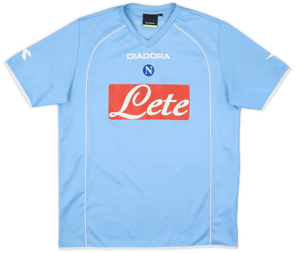 2006-07 Napoli Home Shirt - 7/10 - (M)