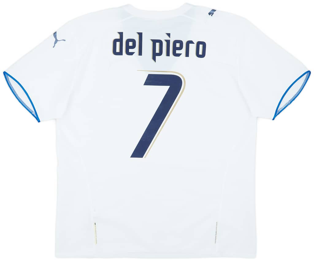 2006 Italy Away Shirt Del Piero #7 - 5/10 - (XL)