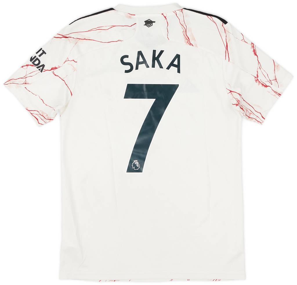 2020-21 Arsenal Away Shirt Saka #7 - 6/10 - (S)