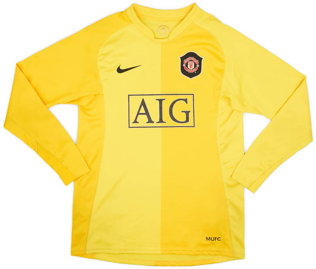 2006-07 Manchester United GK Shirt - 6/10 - (L.Boys)