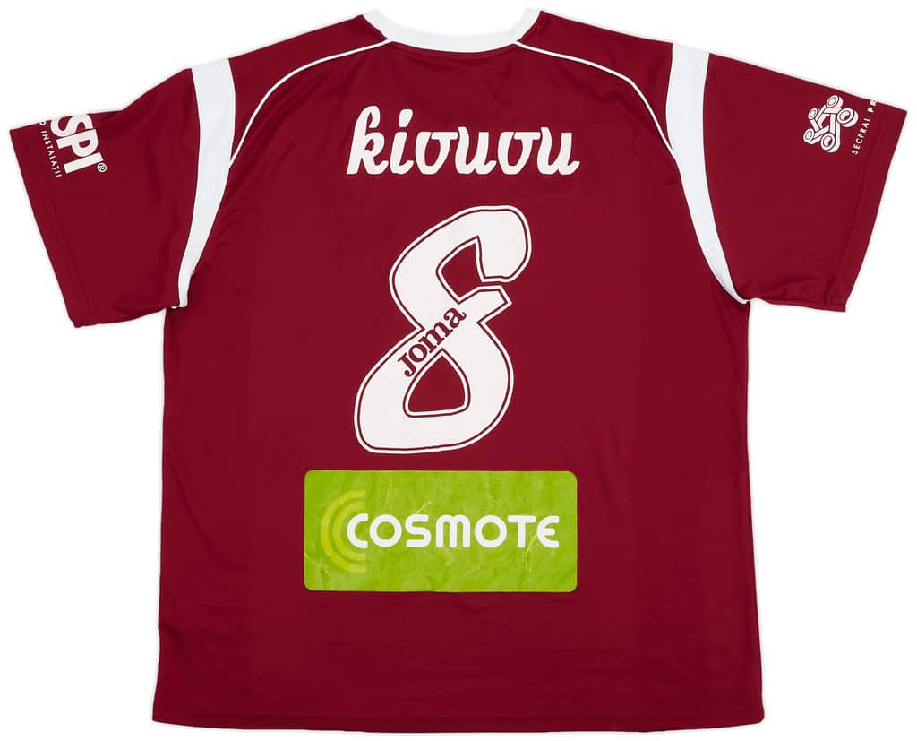 2010-11 Cluj Home Shirt Kivuvu #8 - 8/10 - (L)