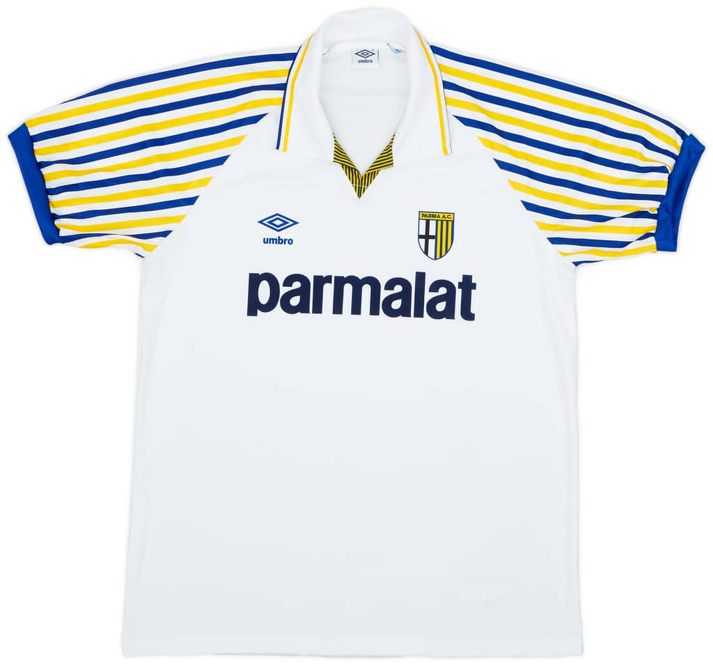 1990-91 Parma Home Shirt - 8/10 - (L)