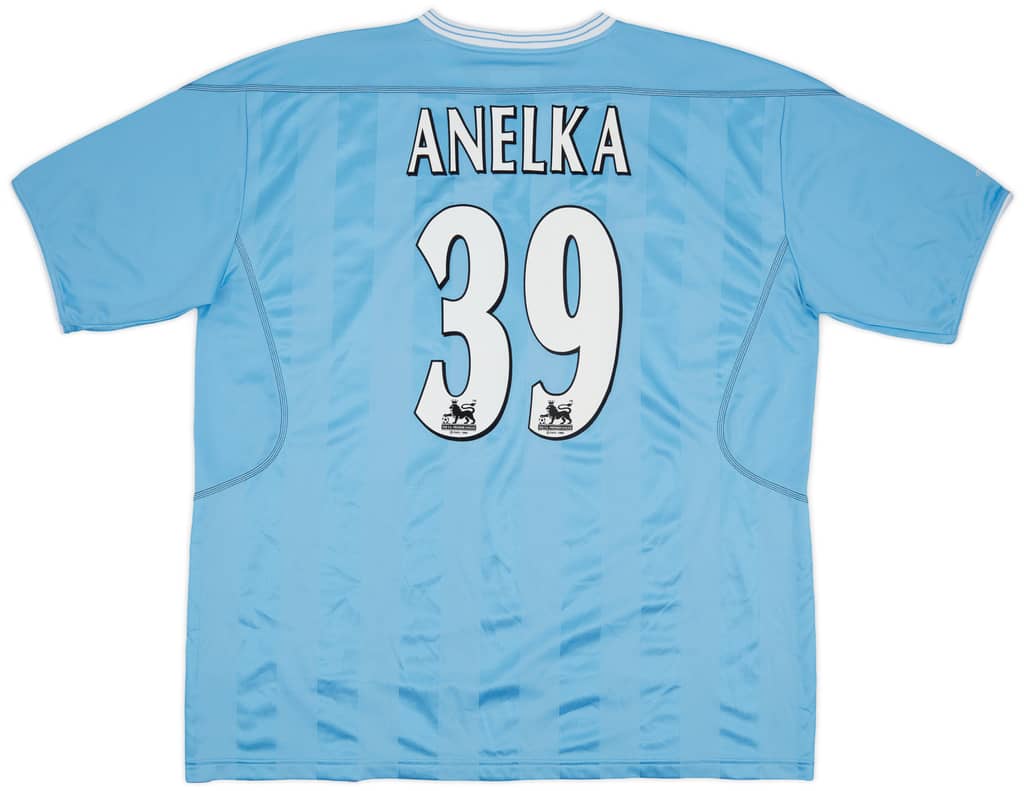 2003-04 Manchester City Home Shirt Anelka #39 - 8/10 - (XXL)