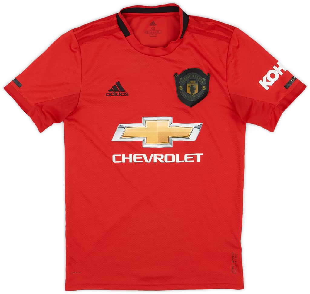 2019-20 Manchester United Home Shirt - 7/10 - (XS)