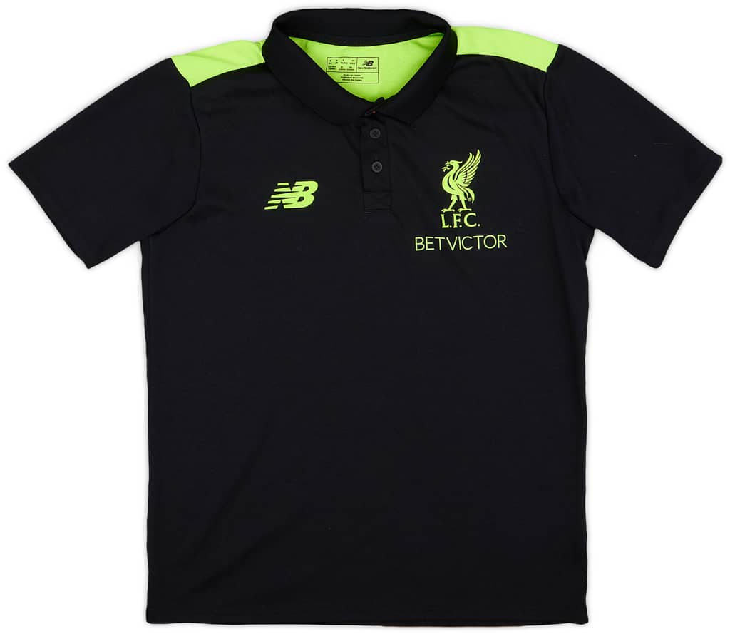 2015-16 Liverpool New Balance Polo Shirt - 9/10 - (S)